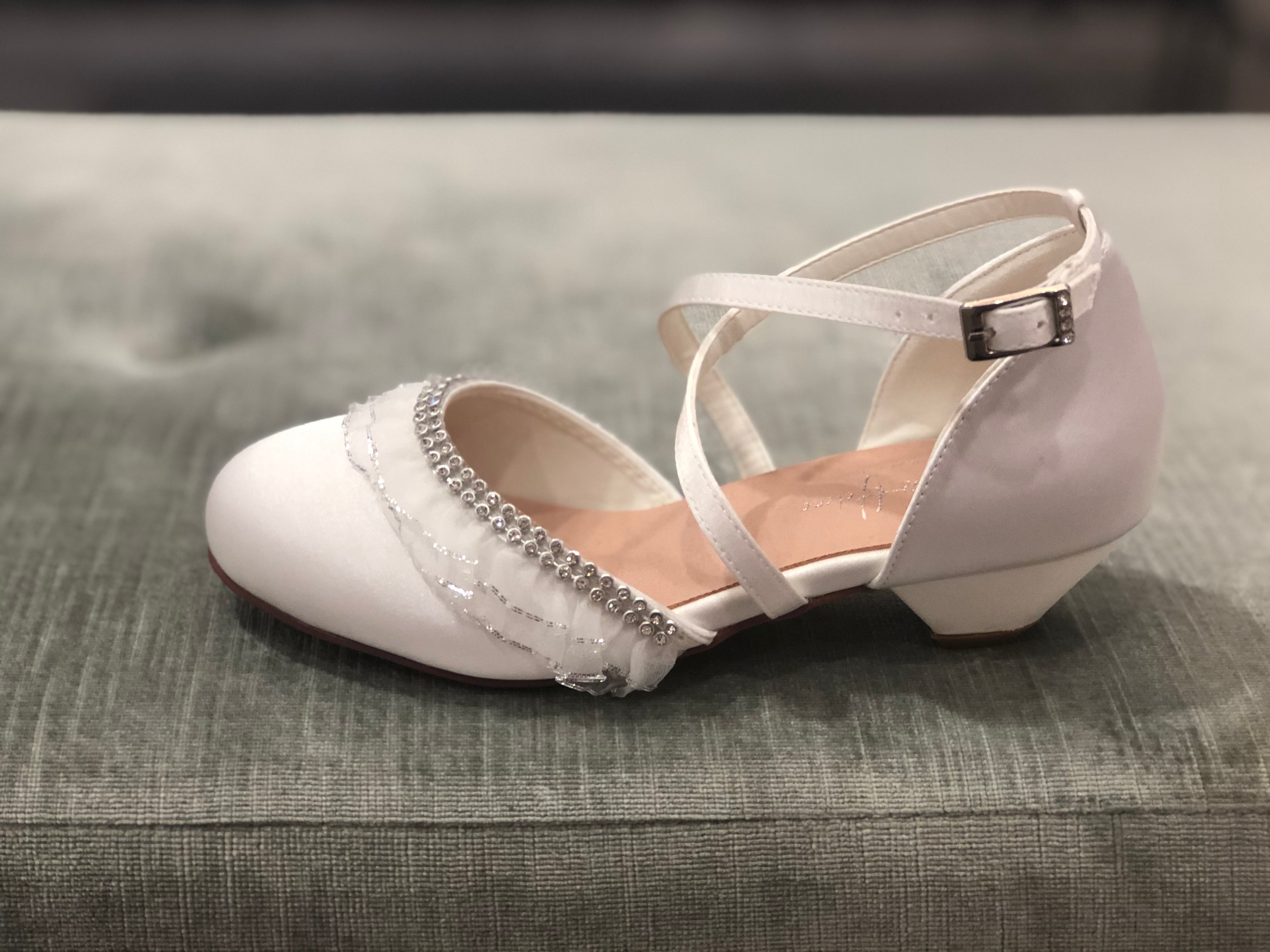 Crystal Ruffle Shoe